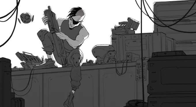 fixing his equipment is Tom's very personal definition of mediation 