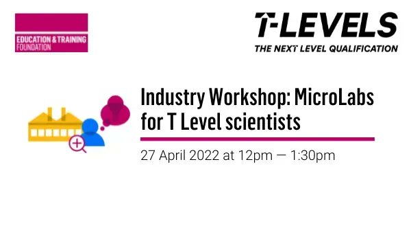 💥 Delivering Science #TLevels? Book onto this upcoming workshop! 💥 It will include footage of a technician collecting a biological sample, extracting DNA, undertaking PCR and searching for the closest species using the NCBI database. Find out more 👉 buff.ly/3wzxvAi