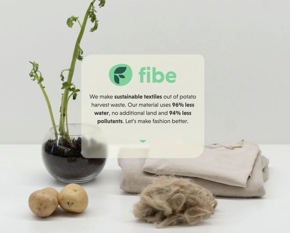 Check out what our brilliant @ImperialDyson students are creating using potato plant waste for a more sustainable textile alternative. A great concept with the potential for massive impact. youtube.com/watch?v=rjinfg… @fibe_uk @imperialcollege