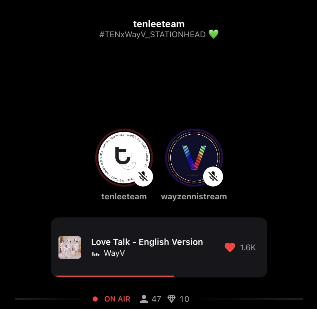 WayZenNiStream's tweet image. 🟢ON AIR NOW!🔥

By: @WayZenNiStream x @tenlee_team 

✨Host : tenlee_team  
#️⃣ Hashtag : #TENxWayV_STATIONHEAD

⏰ NOW - 12AM GMT+7

พร้อมมั้ยคะสำหรับปาร์ตี้คืนศุกร์นี้ let’s get it! 💃

Join here🔗 share.stationhead.com/O6ZX8koQne5

#WayVxSTATIONHEAD 
#TENxSTATIONHEAD
#TEN #เตนล์ #WayV