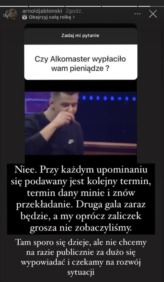 pankubaka's tweet photo. Tak to widzę. Apeluje od razu o niekupowanie PPV - obejrzałem pierwszą edycję #Alkomaster żebyście nie musieli i lepiej wpłacić ten hajs na zbiórkę: https://t.co/iV2uStgjDd https://t.co/w8plptywQT