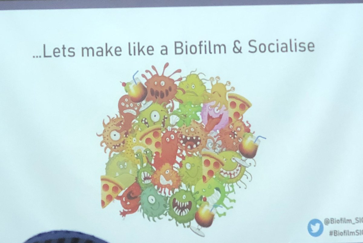 Really enjoyable talks and message from todays biofilm bash at UTS Sydney  #biofilmSIG