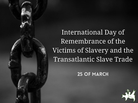 Around the world, we observe #InternationalDayOfRemembranceOfTheVictimsOfSlavery and the Transatlantic Slave Trade on March 25. On this day, we honour and remember those who suffered and died at the hands of the slavery system.

More info: ow.ly/yPnN50Ir7ui