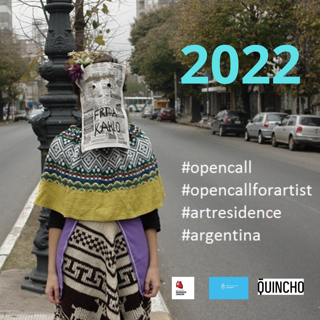 resicorazon's tweet photo. Your residency in Argentina! #convocatoria #arte #artistas #art #artists #opencall #opencallforartist #artresidence #artresidency #residenciaparaartistas
#Argentina https://t.co/Dh18HxiL9X