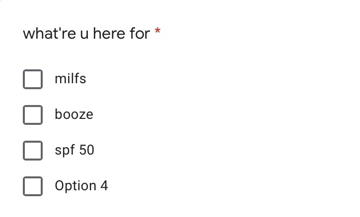 planning a trip with my friends don’t think we need anything else right?