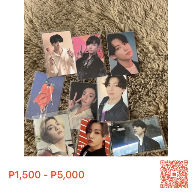 I'm selling Jungkook Official Photocards for ₱1,500 - ₱5,000. Get it on Shopee now! shopee.ph/product/521967… #ShopeePH