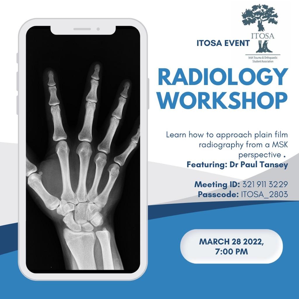 Our next event takes place this Monday evening at 7pm - join us for a radiogy workshop with Dr Paul Tansey 😃

ucd-ie.zoom.us/j/3219113229?p…