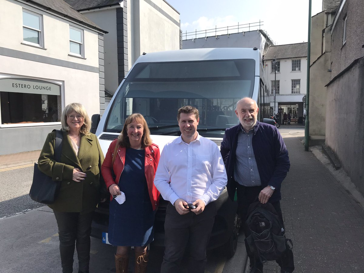 RichardJohnRJ's tweet image. Many thanks to Rosemary and Brian of @Friendsof65Bus for joining @Jane4MCC and I as we journeyed from Monmouth to Chepstow and back yesterday chatting to passengers about the the need to protect and expand local bus routes
