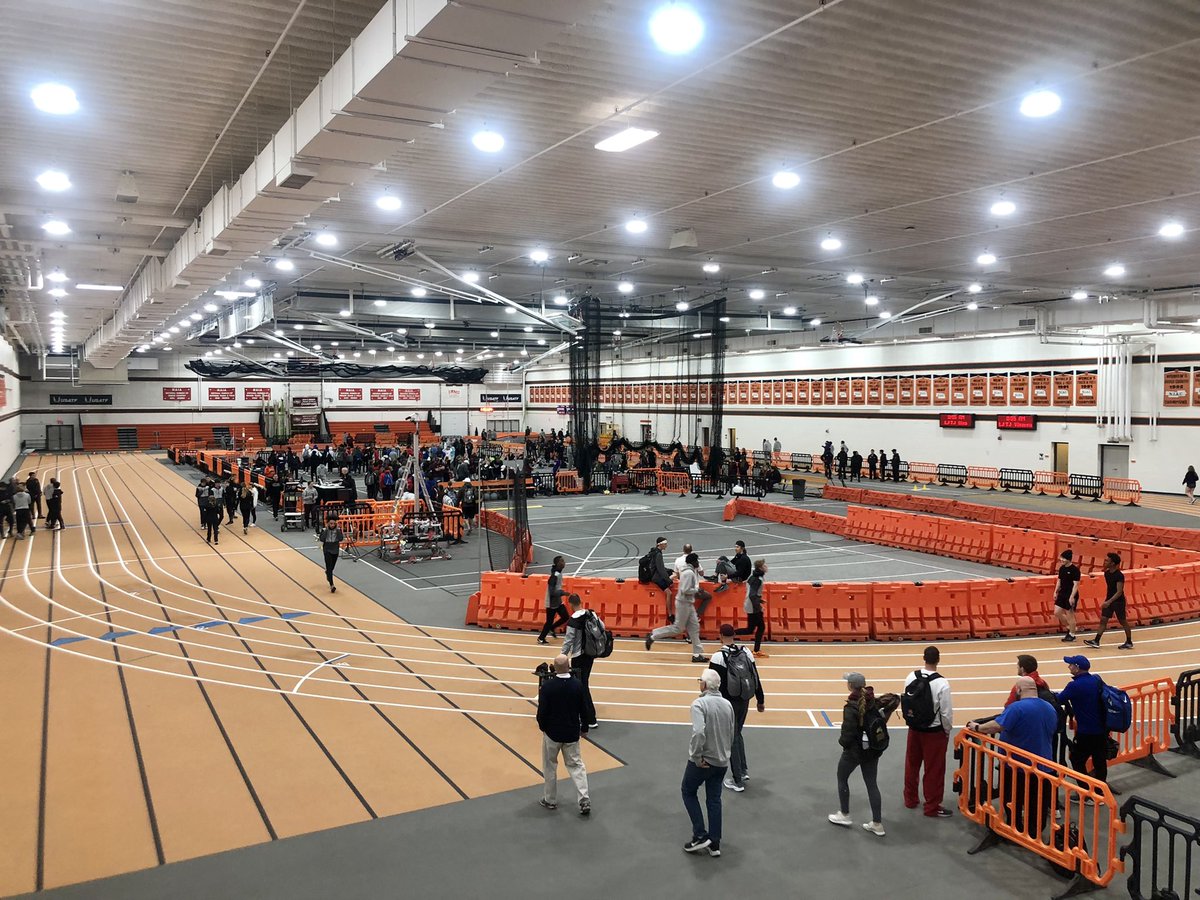 Great day at Doane Indoor yesterday! #burkebulldogs 🐾