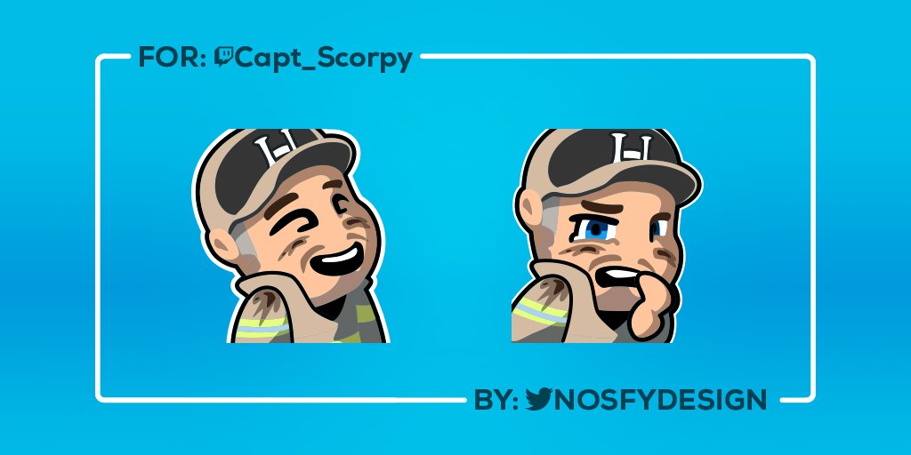 Huge thanks to <a href="/Nosfydesign/">Nosfy |Commissions Open|</a> for these beauties! It will go great with my twitch restart. Nosfy is a great artist and is so easy to work with. Here's to the good times!