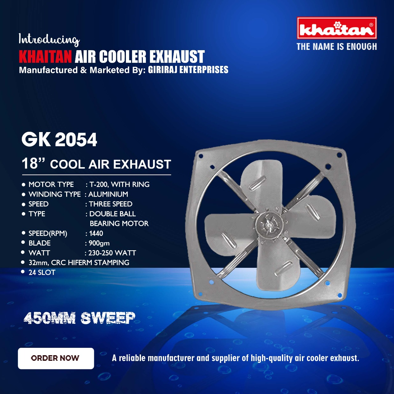 Desert cooler with exhaust fan sale