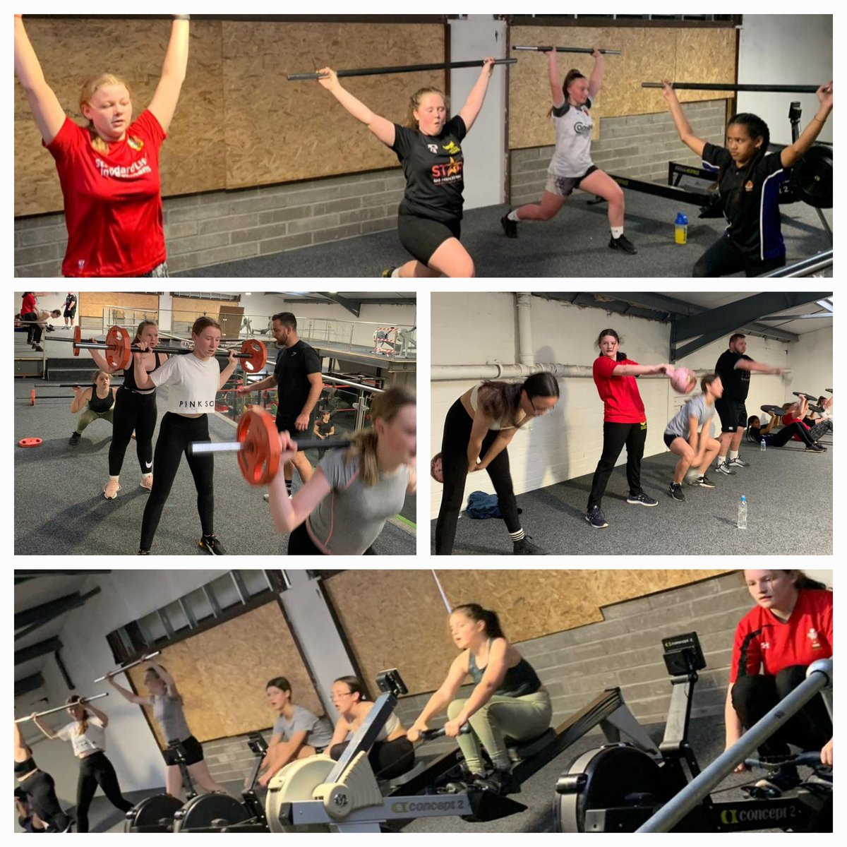 WestSwanseahawk's tweet photo. U14s flexing their muscles in the gym @FunkyPump last night, fantastic 1st session from all players & coachesπββοΈπββοΈπ€ΈββοΈ
#FunkyPump
#BecomeaHawk
@JoeDaviesWRU
@sarahjonesyx @swanseaplumber @MarshallSwansea @happyeggshaped https://t.co/yTFQ7nZV3Z