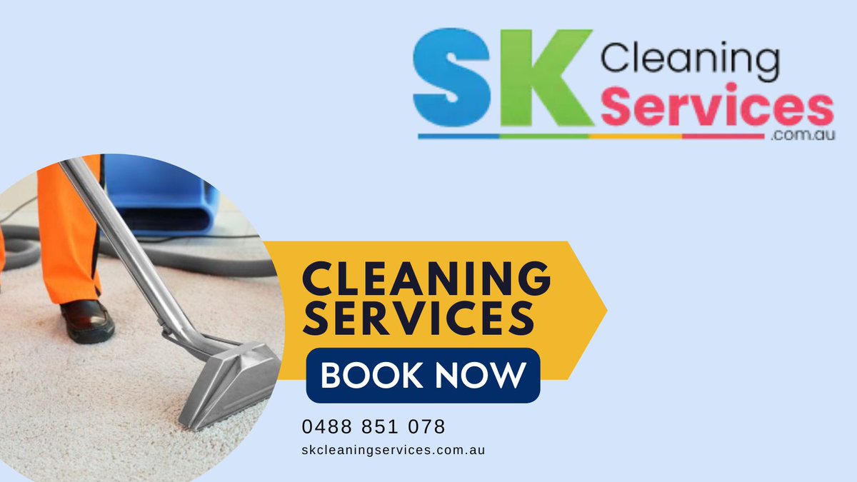 SESCleaningm's tweet photo. Hire #SKCleaningServices Australia, if you are in search of a #professionalcleaningservice provider in #Melbourne. Dial 0488 851 078 for fast bookings.
Visit here for further details: https://t.co/hU242mSexe https://t.co/G2DC5SARAV