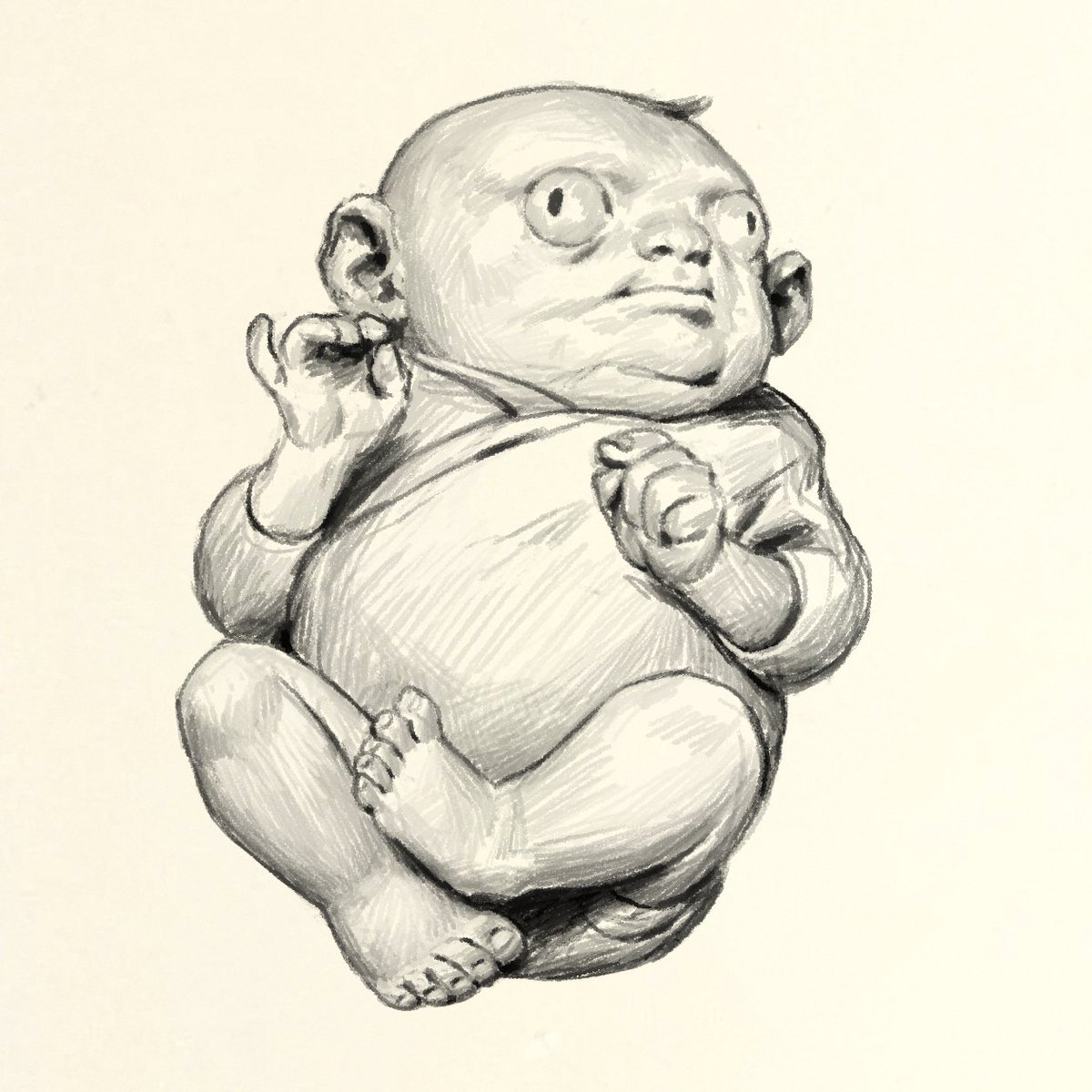 「baby 」|Jens Claessensのイラスト