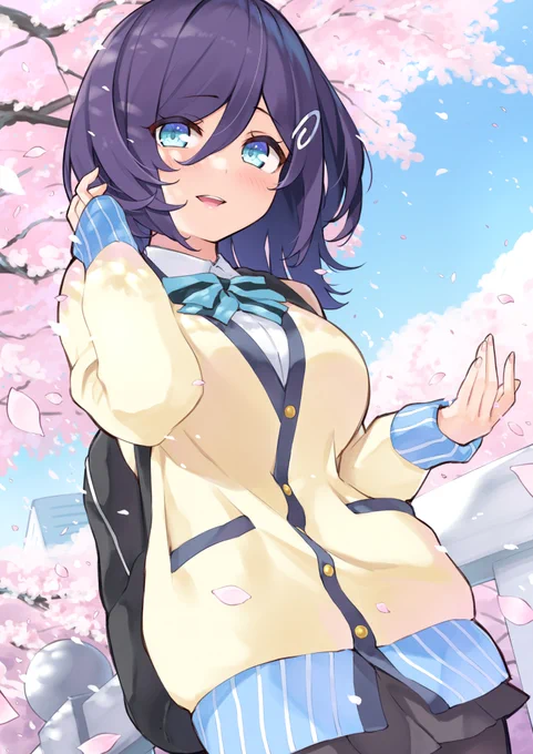 お花見後輩ちゃん 