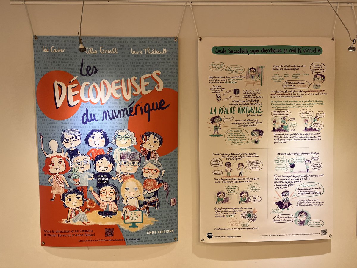 DavidSimplot's tweet image. Tomber par hasard sur l’exposition « les décodeuses du #numérique » au Learning Centre #SophiaTech @BUNice_Sophia… Belle initiative, bravo @CNRS_DR20 @Univ_CotedAzur #Sérendipité #8marstoutelannée