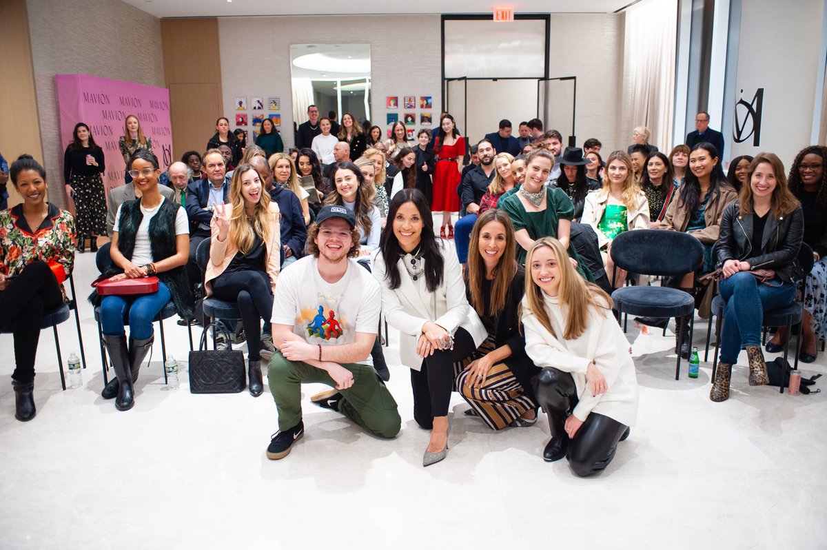 Shout out to <a href="/MAVIONworld/">MAVION</a> for an amazing event at Hudson Yards!

We had a blast talking about our Remarkable Women NFT collection and sharing insights on navigating the space. Excited for more IRL meetups soon!

<a href="/DanVerno/">Danny</a> <a href="/Michellejreeves/">Michelle Reeves</a> <a href="/AndreaSiegel20/">Andrea Siegel</a> <a href="/KaylaSch24/">Kayla</a>