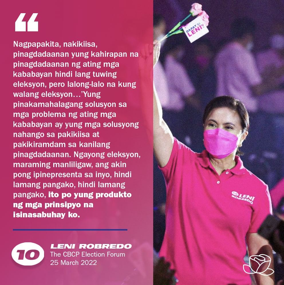 Friends of Leni Robredo (@LeniRobredoTayo) / Posts / X