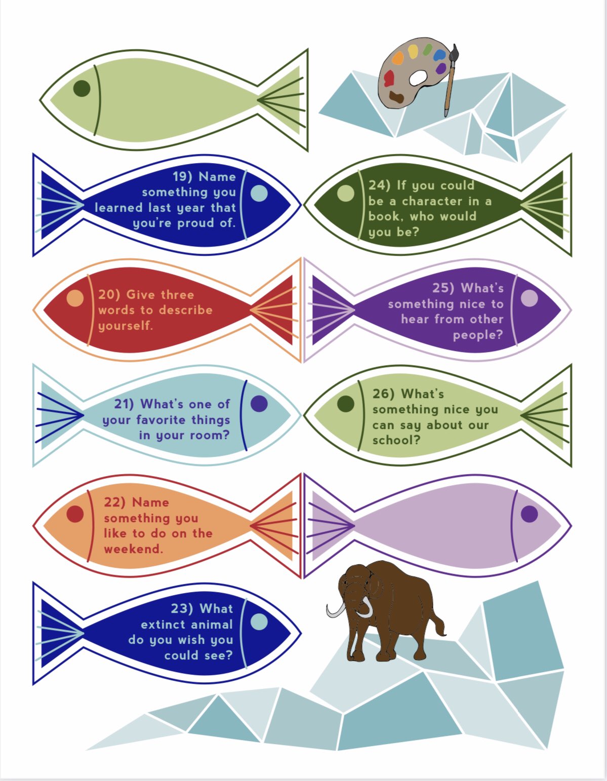 Go Fishing With This Adorable Classroom Icebreakers, 42 OFF
