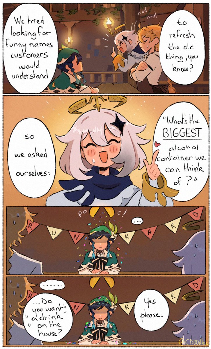 Tavern Tales - mandatory starbucks reference (1/2) 