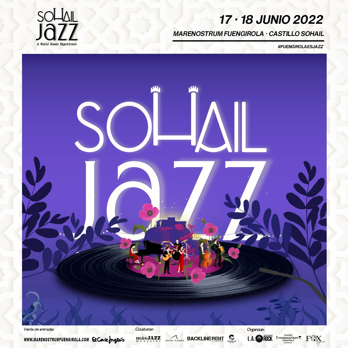 SohailJazzfest's tweet photo. ¡Regresamos! 
El Lunes 28 de Marzo desvelamos la segunda edición de #sohailjazzfestival. 

🖤#VivaLaMúsicaEnDirecto https://t.co/54Yf8XxAlA