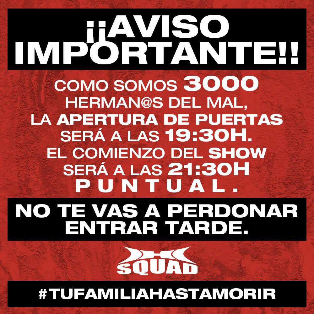 Aviso para mañana en <a href="/Paris15Malaga/">París15</a> <a href="/HPSQUADOFICIAL/">HABLANDO EN PLATA</a> <a href="/Spyro_Music/">Spyro Music</a>