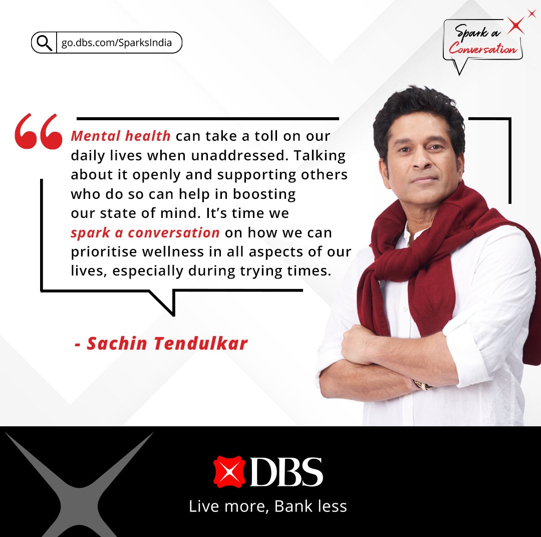 Dbs Bank India On Twitter We Believe That Mental Health Is Also