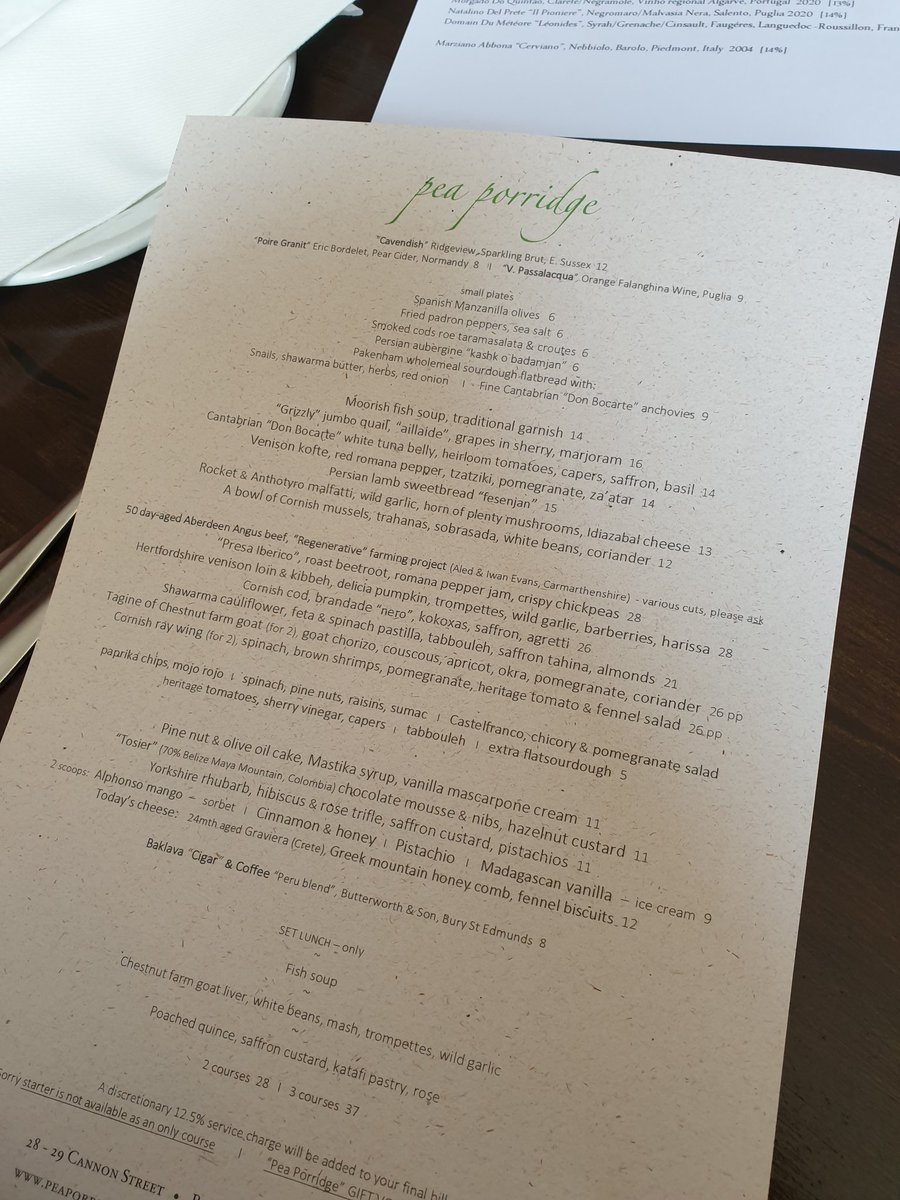 Interesting mains, either the seasonal venison or the signature tagine