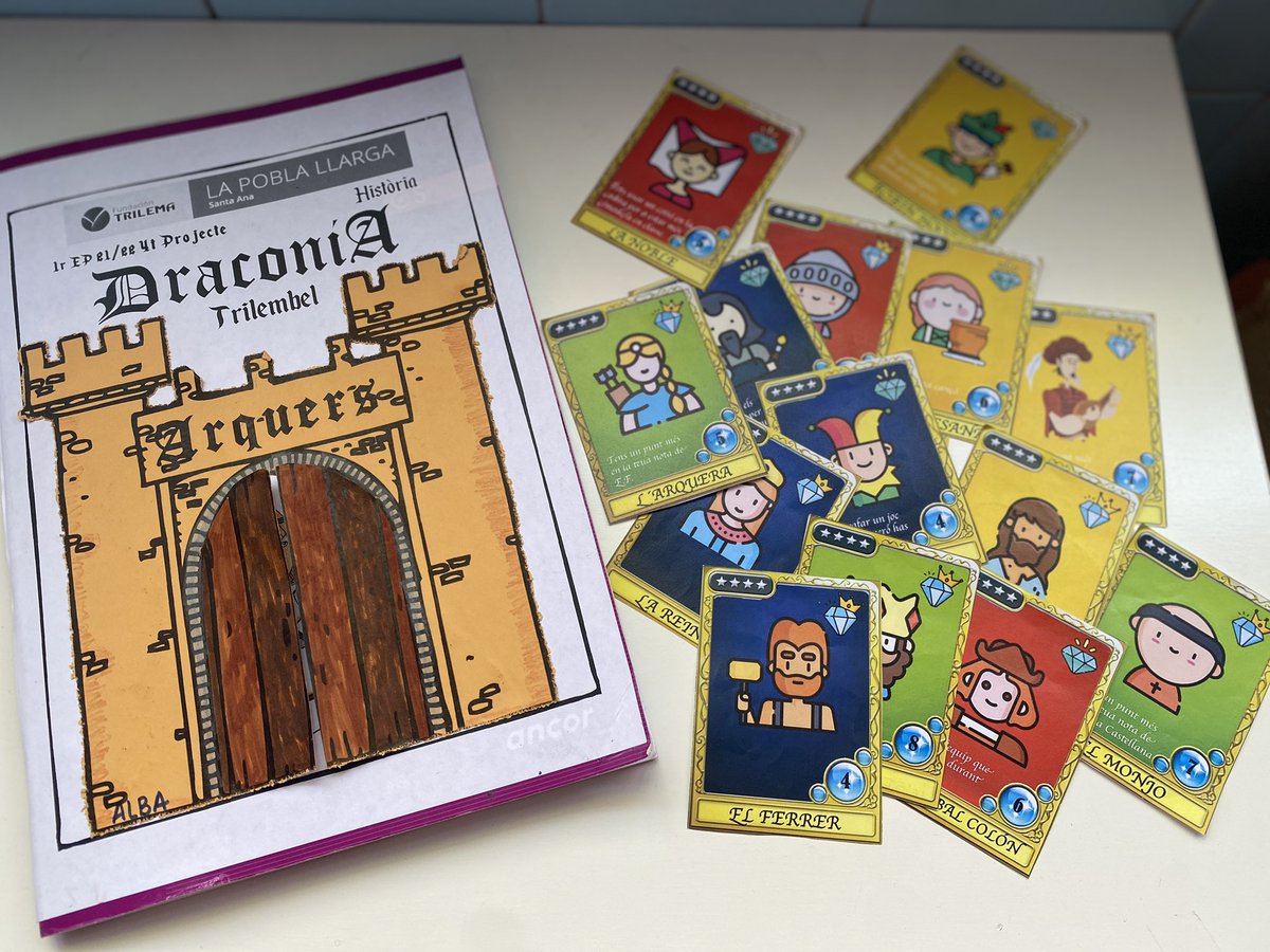 SusanaPonceR's tweet photo. Acabando la última temporada de Trilembel y esperando el desenlace de nuestro #ProyHistoria #Gamificación #ABP @TrilemaPobla https://t.co/3Q0N2taCCI