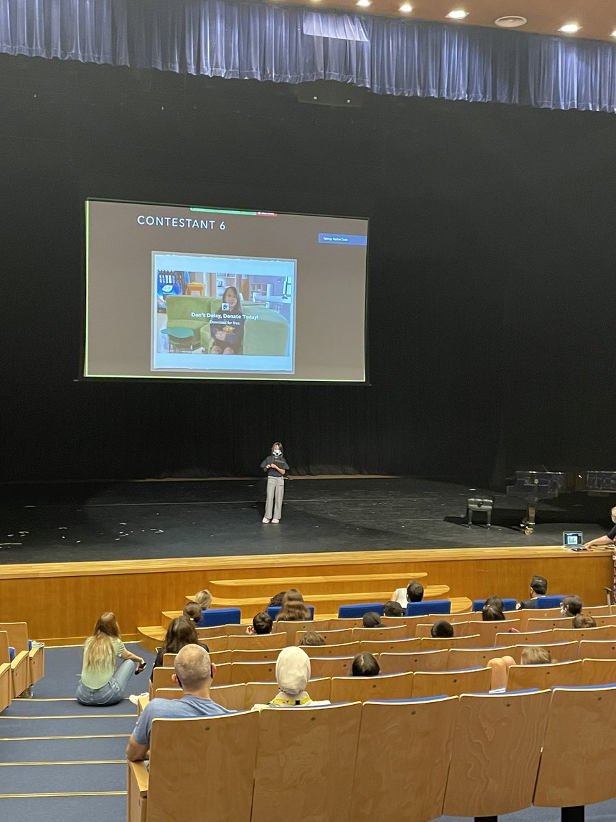 msriaz_'s tweet photo. What a great start to spring break! Beyond proud of my student for winning first place in the Shark Tank Contest for her innovative commercial &amp; App design. And congrats to all the runner-ups! Grade 4 rocks! 🥳🎉#Grade4LearningShowcase @DAAElementary @craigcantlie @NS_Salameh https://t.co/Czz18cWob3