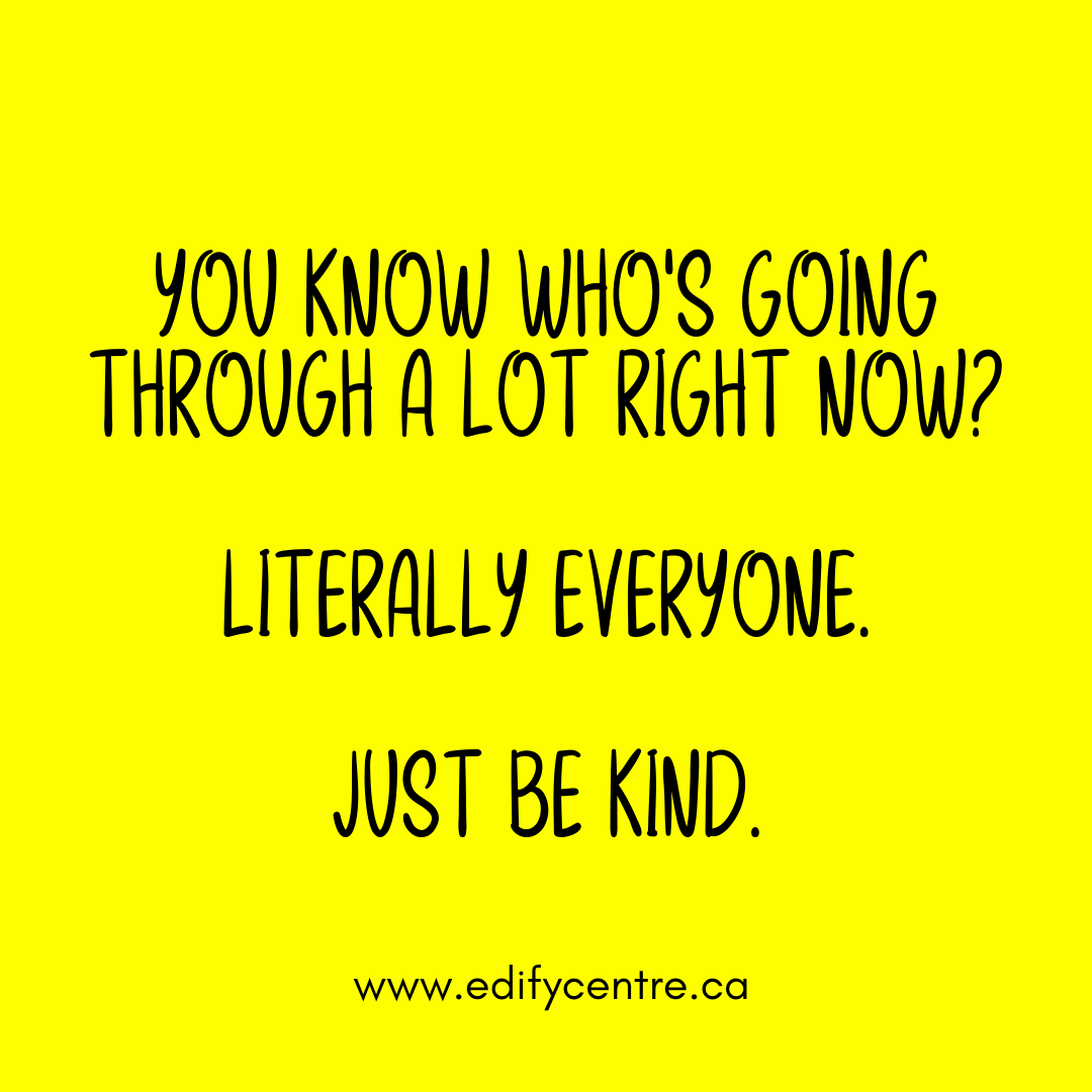 theedifycentre's tweet photo. It’s such a challenging time. #BeGentle on yourself & others.
The Edify Centre
62A Broadway Orangeville, Ontario
519-307-4500
https://t.co/kbJcFQcelo
#bekindtoyourself #everyoneisgoingthroughsomething https://t.co/gn9F8X8DKY