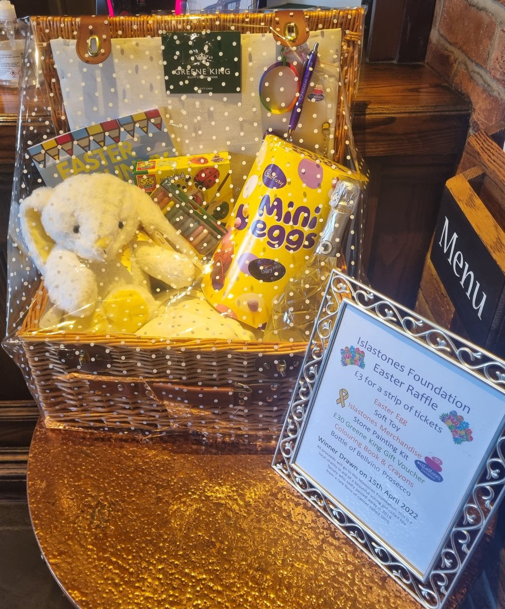 MillersHotel's tweet photo. 💐 Easter Raffle 💐

Please help us in raising money for the #Islastonesfoundation 

£3 for a strip of tickets https://t.co/0YCRyNKOiM