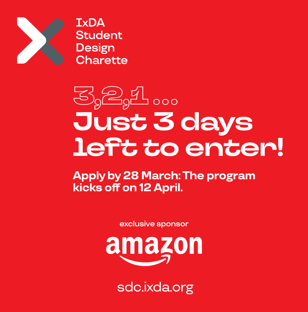 IxDA SDC tweet media