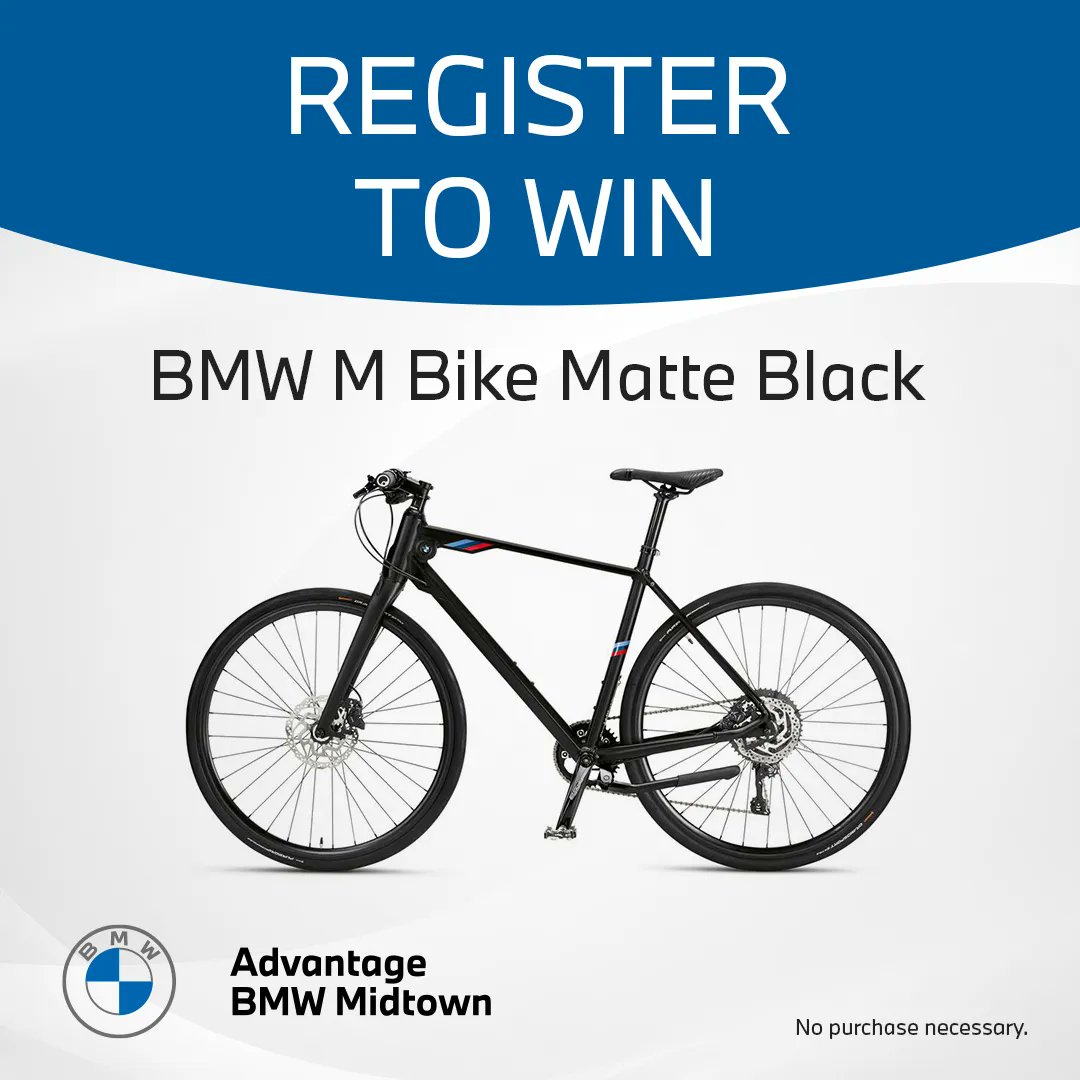 Visit the <a href="/BMWmidtown/">Advantage BMW Midtown</a> booth at Bayou City Art Festival Memorial Park and register to win a BMW M Bike in Matte Black. No purchase is necessary. #bcaf50 #houartfest50 #houstonartfestival #houstonart buff.ly/3qz1MeG