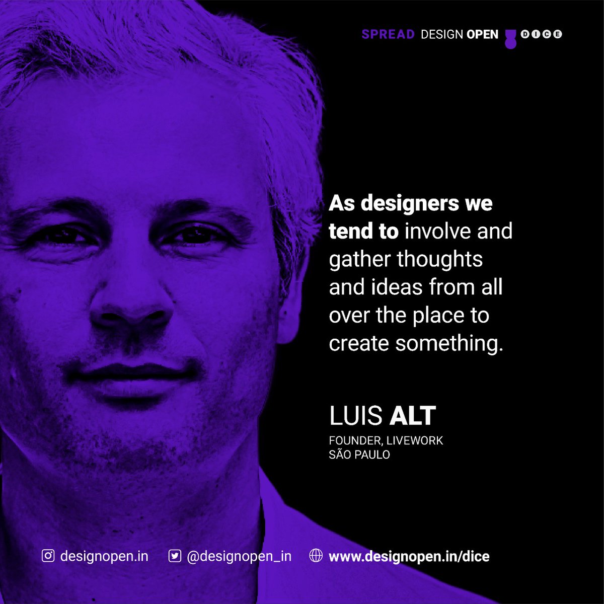 designopen_in's tweet photo. Conversations from #do_dice

Connecting the dots between 
#Brazil
#India
#Malaysia 
and the world.
#design
#innovation
#culture
#entrepreneurship

#decode_emergence
#sensetheshifts
#designopen
Stay tuned and join us in the #do_dice #2022
@sonia_manchanda @aloknandi https://t.co/x63r8Umar9