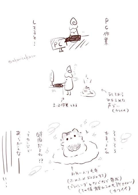 雑メモ日記です#猫のいる生活#豆大福猫りりちゃん日記 