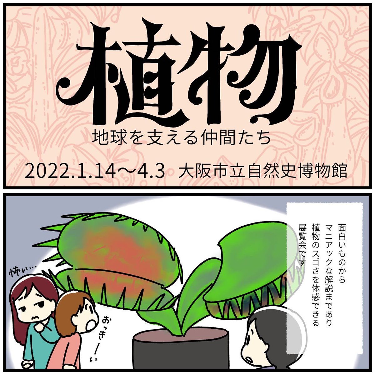 🌸展覧会レポ

特別展「植物 地球を支える仲間たち」
大阪市立自然史博物館

ライオンゴロシの名前と形状が強すぎて心奪われた🦁 