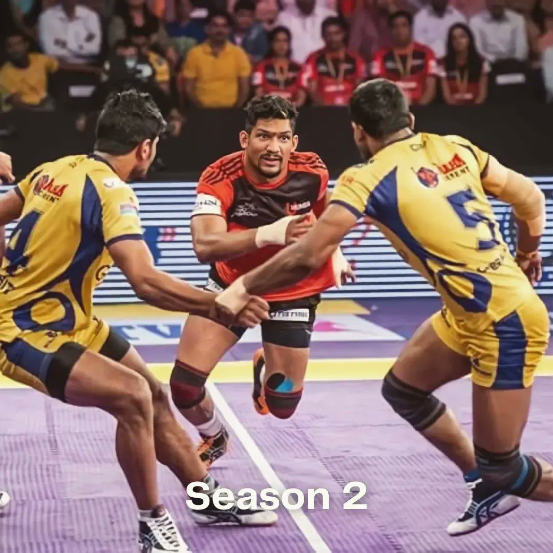 TeamRishank's tweet photo. Different seasons, but same energy 🔥✨
@RishankDevadiga 
.
.
#RRR #ProKabaddi #RoaringRaiderRishank https://t.co/R3suNh2KCu