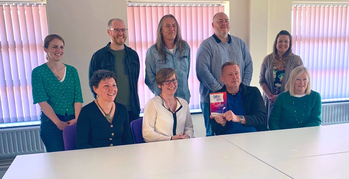 🎉 LLONGYFARCHIADAU / CONGRATS!

All smiles today as we confirm @NewyddHousing has achieved QED! Congratulations from us all at Tai Pawb - staff, tenants &amp; board - for demonstrating a fundamental commitment to all things #equality #diversity &amp; #inclusion across the organisation