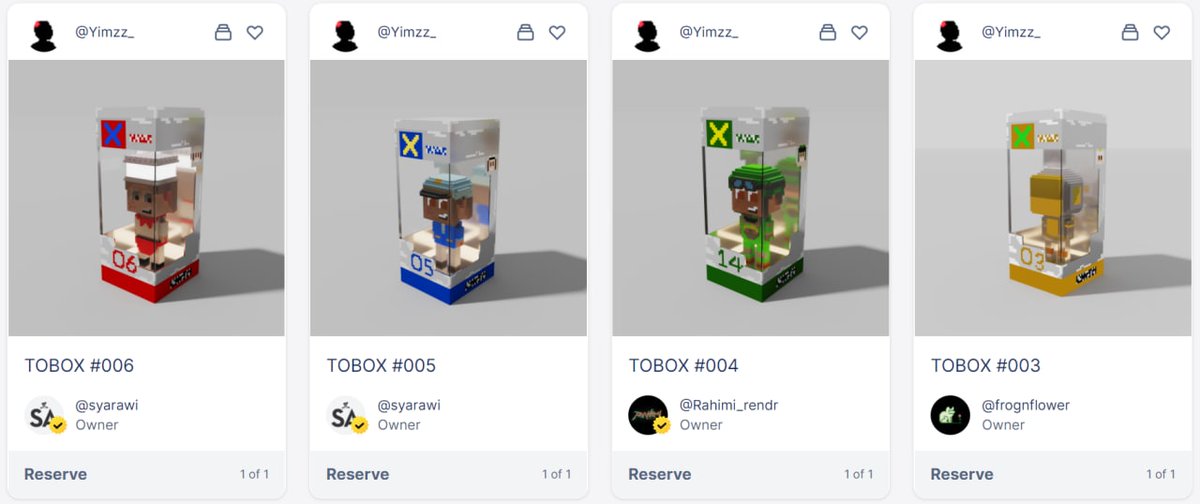 ZombiezPunk's tweet photo. Hi Guys,

Thanks to @catverses @0xfrognflower @rahimi_rendr @0xBlockflop and @PunctuaLee_ for being our first NFT holder❗❤️

We still have 1 TOBOX for sale tonight, the mint price is 0.03 BNB.

https://t.co/ZN9nLSOHYO

Thanks for your support semua ❤️❤️😊

#pentasian #pentasio https://t.co/eYZa1Hc7bS