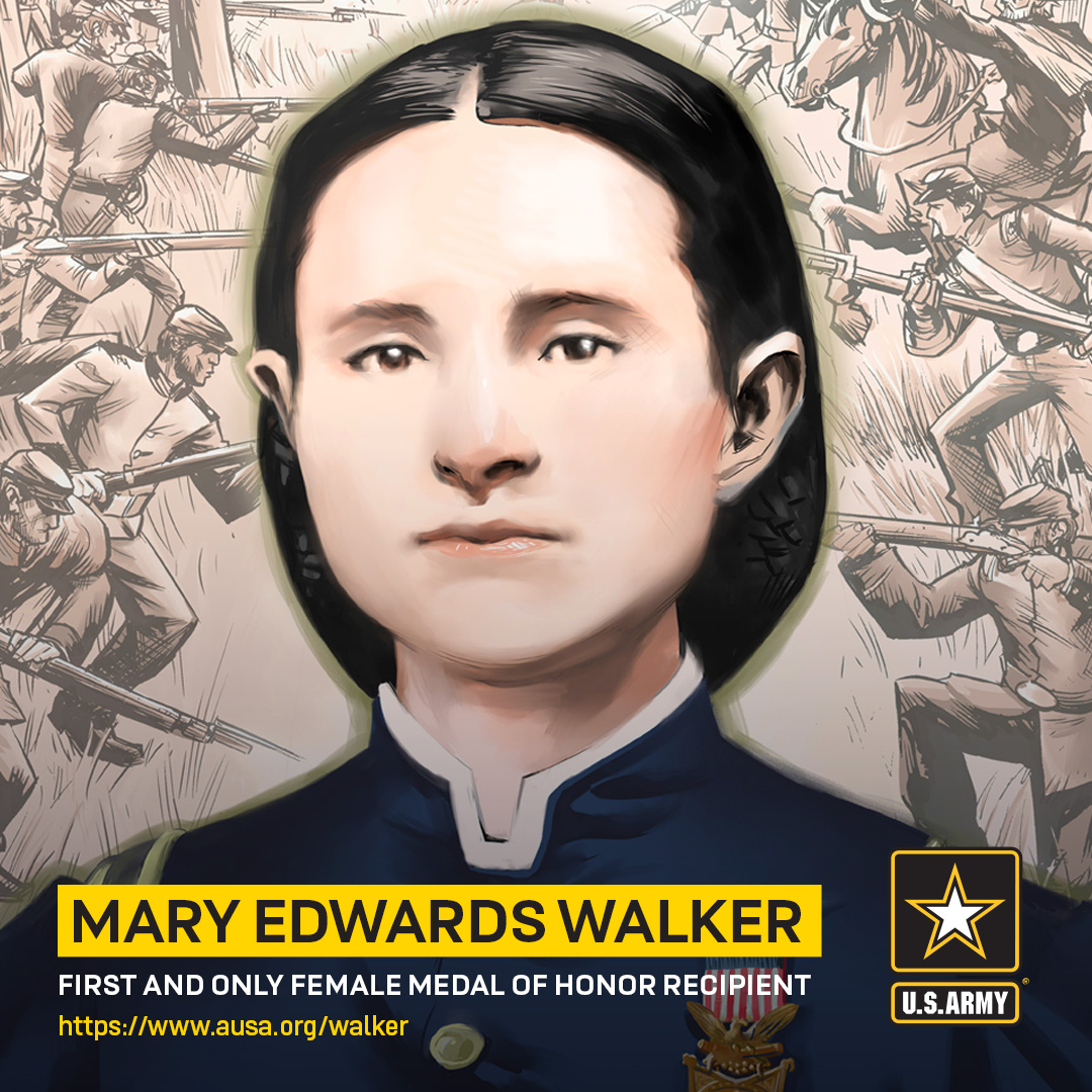 #NationalMedalOfHonorDay

Out of more than 3,500 Medal of Honor recipients, only one has been a woman.

Dr. Mary Walker helped change the face of medicine during the Civil War. We present her story for #WomensHistoryMonth