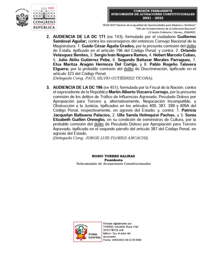 SubcomisionAcu1's tweet photo. CITACIÓN Y AGENDA.

12 Sesión Ordinaria. Viernes 25 de marzo de 2022, a las 11:00 a.m. https://t.co/iEqnVnlLby
