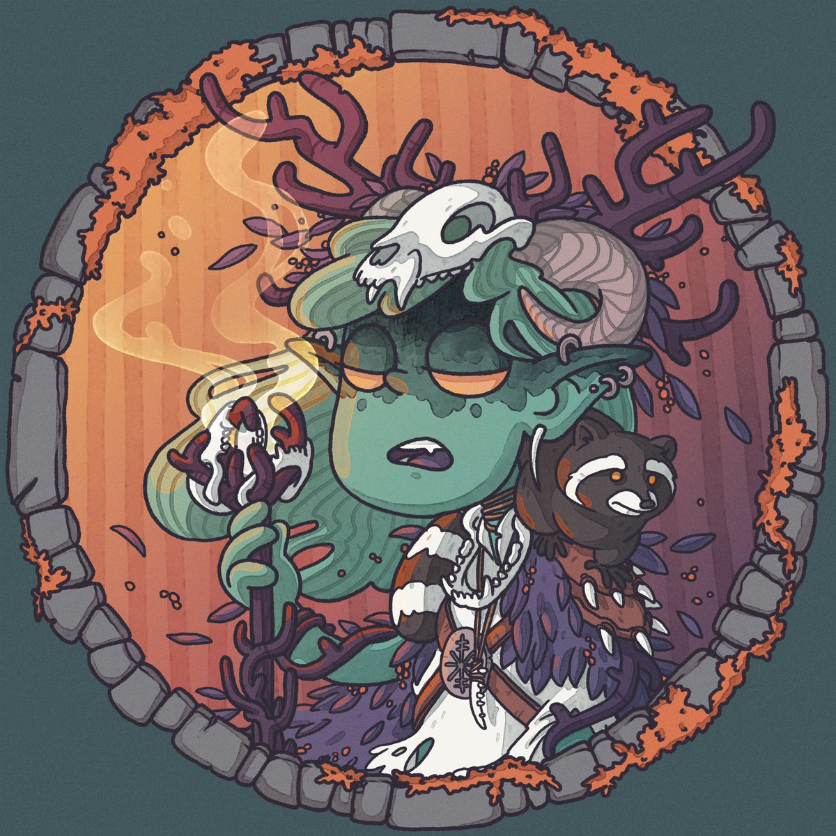WickensNFT's tweet photo. Here’s a slight variation of our very first Dark Lord of Edgewick.

#nftart #NFTartwork https://t.co/MHFtBiGleq
