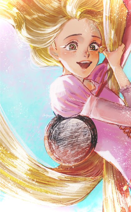 ラプンツェル 高画質 のtwitterイラスト検索結果