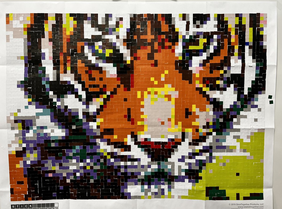 McCormickMSLib's tweet image. My favorite Stick Together of the year! McCormick Tigers work together to make great things happen. #MccormickTigers #HaysLib