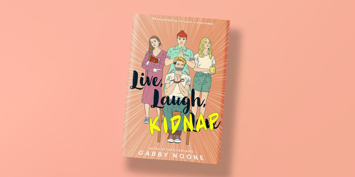 Happy #BookBirthday @twelveoclocke! Live, Laugh, Kidnap is on shelves today!