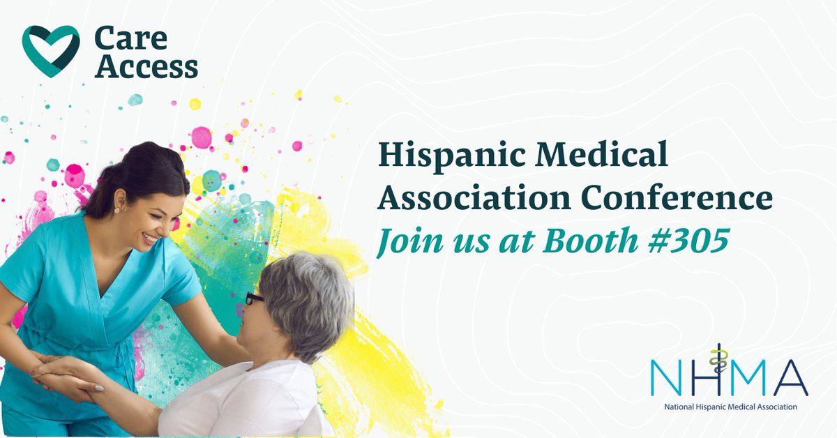 Care_Access_'s tweet image. #Diversity in clinical trials starts with diverse physician researchers. Help make #clinicaltrials an option in your community. Visit Care Access (Booth #305) at the @NationalHispanicMedicalAssociation annual conference!

#CareAccess #NHMA2022