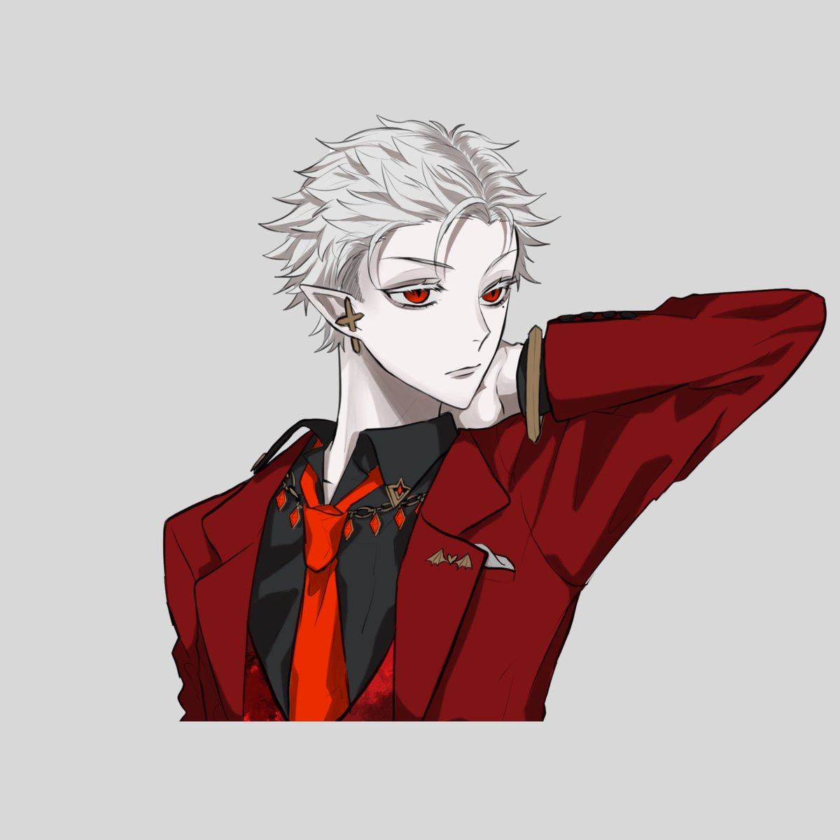 葛葉(にじさんじゲーマーズ) 「ちゃんと描いたので潰れたところを見てくれという気持ち 」|Y |原稿中のイラスト