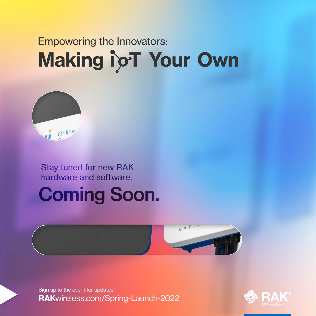 📣 Hey RAKstars! Retweet for an IoT enthusiast or project developer out there. We have new hardware and software coming soon.

Sign up here to be the first to know about the new products 👉 rakwireless.com/spring-launch-…

#MakingIoTYourOwn #IMakeIoTMyOwn #EmpoweringInnovation