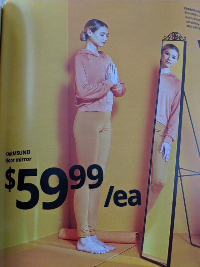 Ikea is now selling cursed mirrors